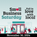 Small Business Saturday - Fall in Love with Local